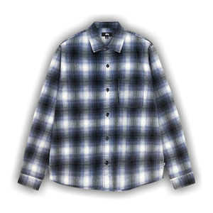Stussy Rocco Plaid Shirt 'Blue'