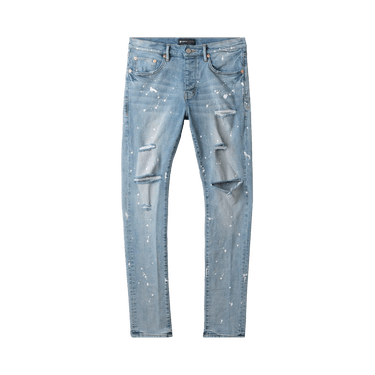 PURPLE BRAND Paint Jeans 'Light Indigo'