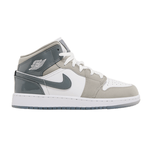 Air Jordan 1 Mid SE GS 'Patent Cool Grey'