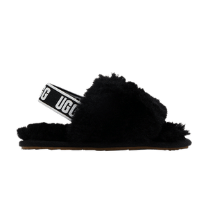 UGG Fluff Yeah Slide Toddler 'Black'