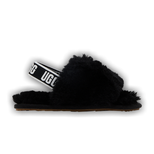 UGG Fluff Yeah Slide Toddler 'Black'