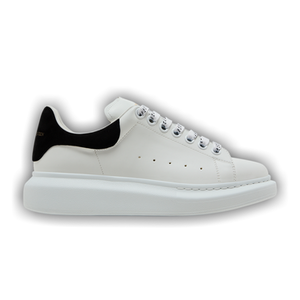 Alexander McQueen Wmns Oversized Sneaker 'White Black' 2024