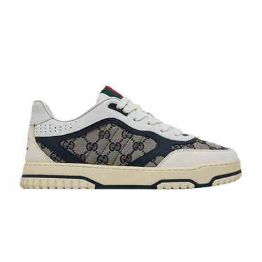 Gucci Re-Web Sneaker 'GG Canvas - Beige Ivory Blue'