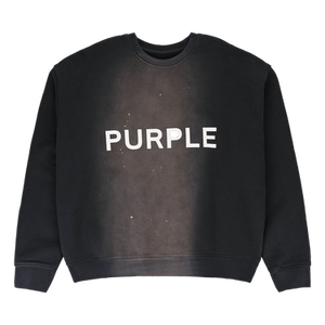 PURPLE BRAND HWT Fleece Crewneck 'Black'