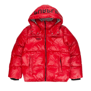 PURPLE BRAND Nylon Down Puffer Jackets 'Red'