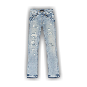 PURPLE BRAND Light Vintage Flare Skinny Jeans 'Indigo'