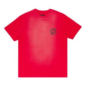 PURPLE BRAND Textured Jersey Short-Sleeve Tee 'Red'