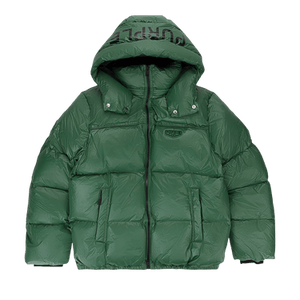 PURPLE BRAND Nylon Down Puffer Jacket 'Green'