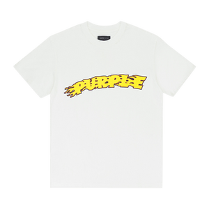PURPLE BRAND Textured Jersey Short-Sleeve Tee 'Off White'