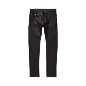 PURPLE BRAND Stretch Leather Beauty Pants 'Black'