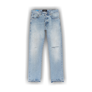 PURPLE BRAND Faded Crytal Racer Skinny Jeans 'Indigo'