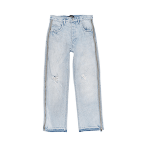 PURPLE BRAND Full Side Zip Skinny Jeans 'Indigo'