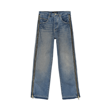PURPLE BRAND Full Side Zip Skinny Jeans 'Indigo'