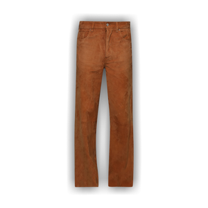 Amiri MA Quad Suede Baggy Pant 'Golden Coast'