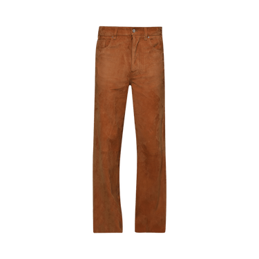 Amiri MA Quad Suede Baggy Pant 'Golden Coast'