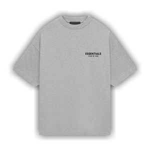 Fear of God Essentials Jersey Crewneck T-Shirt 'Light Heather Grey'
