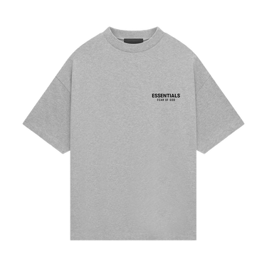 Fear of God Essentials Jersey Crewneck T-Shirt 'Light Heather Grey'