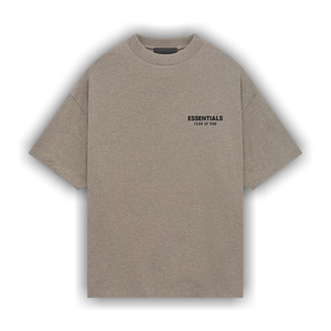 Fear of God Essentials Jersey Crewneck T-Shirt 'Heather Grey'