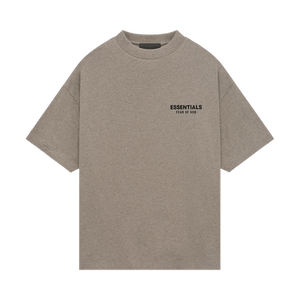 Fear of God Essentials Jersey Crewneck T-Shirt 'Heather Grey'