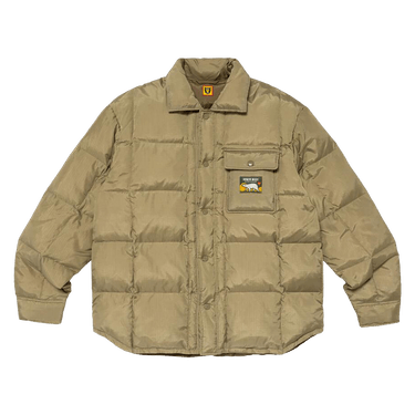 Human Made Down Shirt Jacket 'Olive Drab'