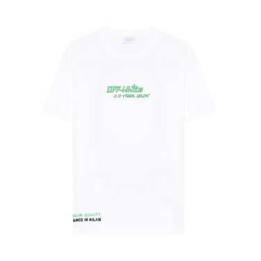 Off-White Barber 1 Slim Short-Sleeve Tee 'White/Black'