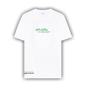 Off-White Barber 1 Slim Short-Sleeve Tee 'White/Black'