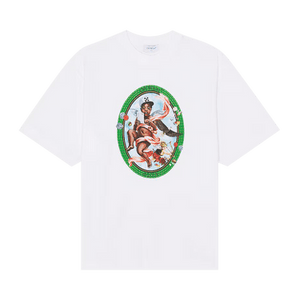 Off-White Fresco Oval Skate Short-Sleeve Tee 'White/Black'