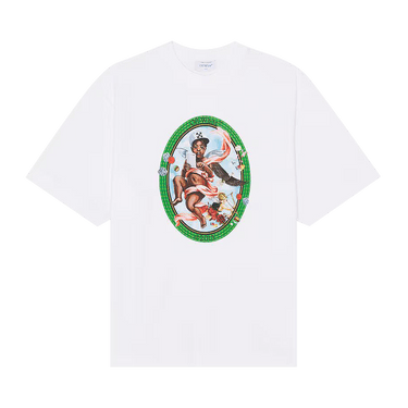 Off-White Fresco Oval Skate Short-Sleeve Tee 'White/Black'