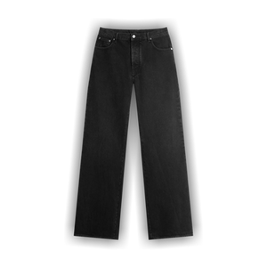 Off-White Diagonal Outline Relaxed Jeans 'Vintage Black'