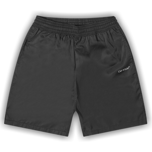 Off-White Arrow Surfer Swim Shorts 'Black'