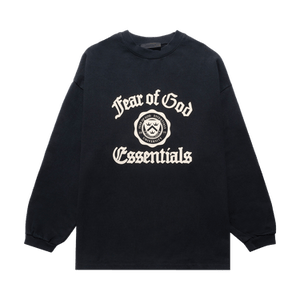 Fear of God Essentials Heavy Long-Sleeve T-Shirt 'Black'