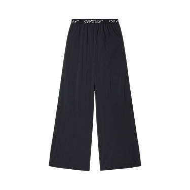 Off-White Logo Band Nylon Pants 'Black'