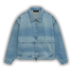 Fear of God Essentials Denim Trucker Jacket 'Vintage Blue'