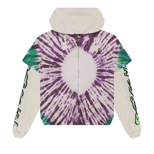 Hellstar Tye-Dye Zip-Up Hoodie 'Multicolor'