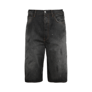 Acne Studios Loose Fit Denim Shorts 'Black'