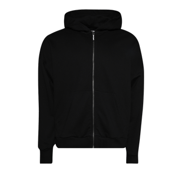 Palm Angels Ivy Pin Up Zipped Hoodie 'Black'