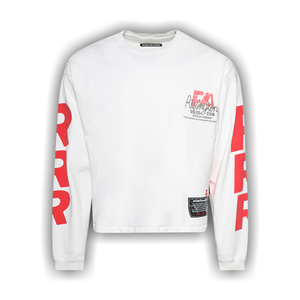 RIVINGTON roi Rebis FA.CO Long-Sleeve Tee 'Optic White'