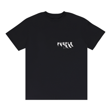 PURPLE BRAND Heavy Jersey Short-Sleeve Tee 'Black'
