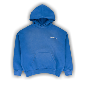 PURPLE BRAND HWT Fleece Pullover Hoodie 'Blue'