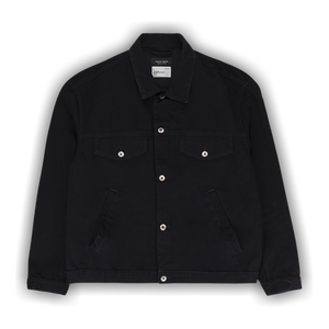 PURPLE BRAND Rinse Wash Denim Jacket 'Black'