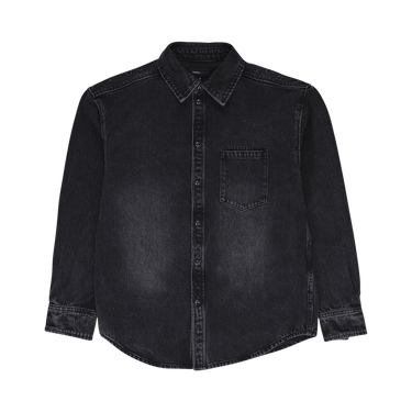 PURPLE BRAND Oversized Western Casual Button-Down Shirt 'Grey'