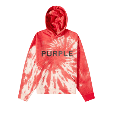 PURPLE BRAND French Terry Pullover Hoodie 'Red'