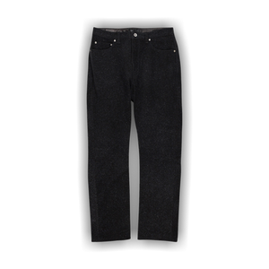 PURPLE BRAND Leather Relaxed Fit Pant Skinny Jeans 'Black'