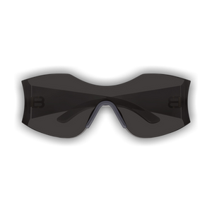 Balenciaga Hourglass Mask Sunglasses 'Black'