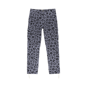 PURPLE BRAND Monogram Leopard Print Cargo Pants 'Black'