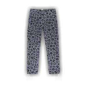 PURPLE BRAND Monogram Leopard Print Cargo Pants 'Black'