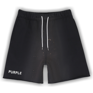 PURPLE BRAND HWT Fleece Short 'Black'