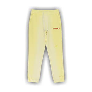 PURPLE BRAND French Terry Jogger 'Yellow'