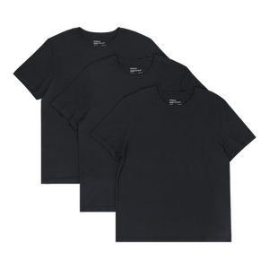 PURPLE BRAND Clean Jersey Short-Sleeve Tee (3 Pack) 'Black'