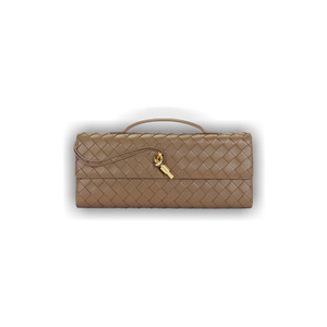 Bottega Veneta Andiamo Long Clutch 'Pinecone/Brass'